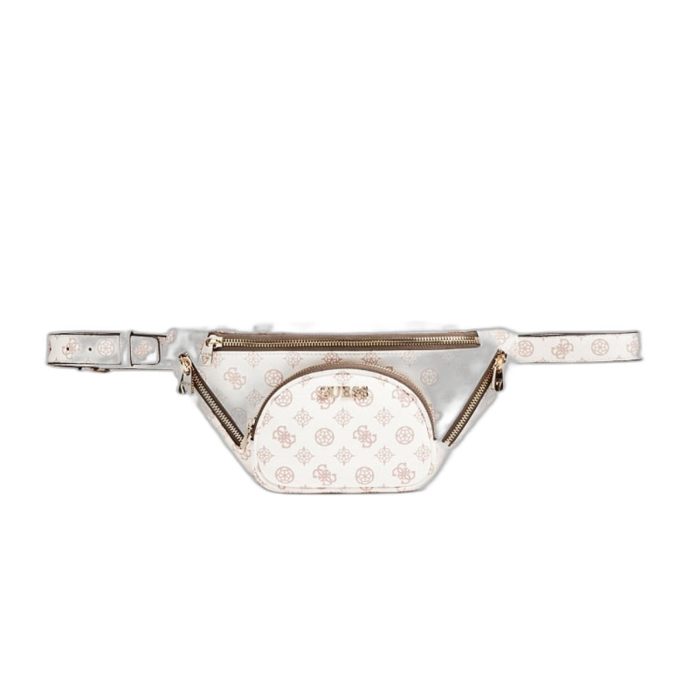 White guess outlet fanny pack