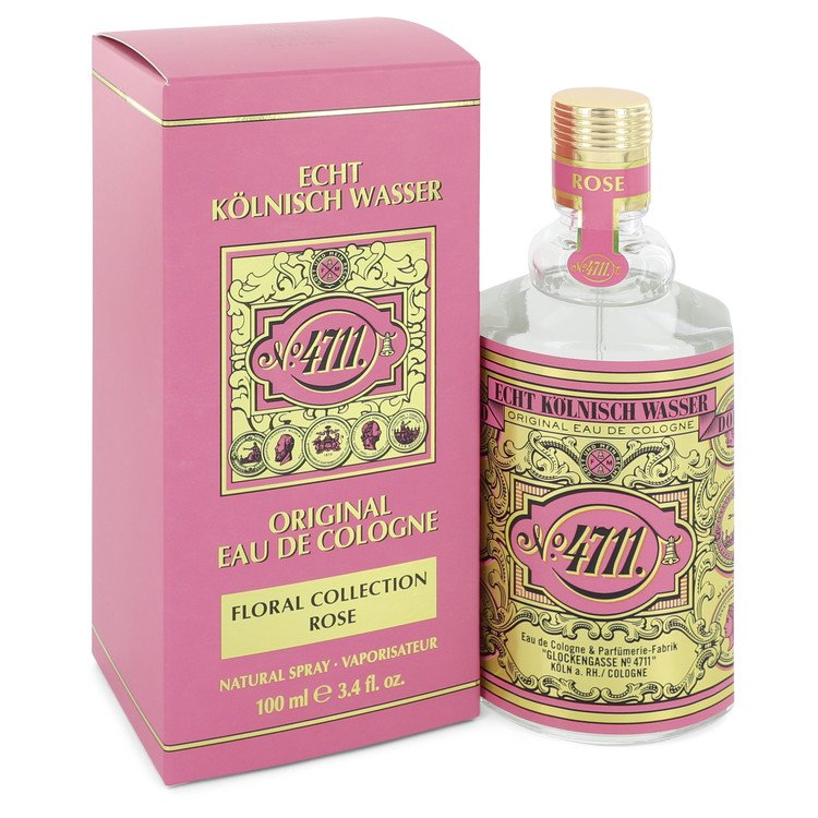 4711 Floral Collection Rose         Eau De Cologne Spray (Unisex)         Men       100 ml-0