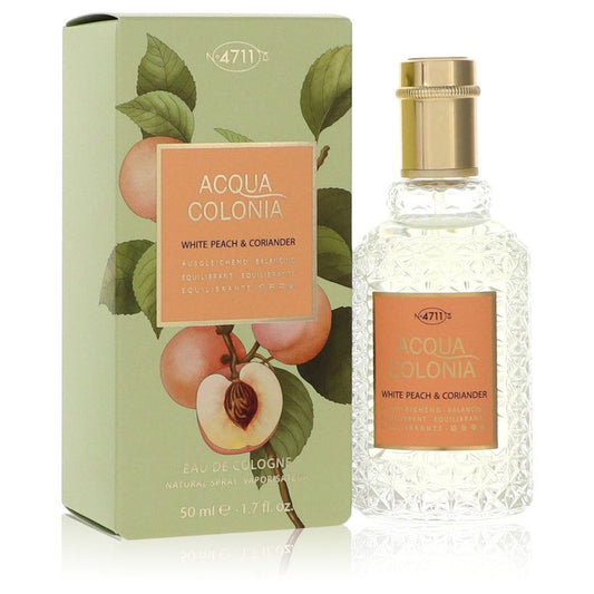 4711 Acqua Colonia White Peach & Coriander         Eau De Cologne Spray (Unisex)         Women       50 ml-0