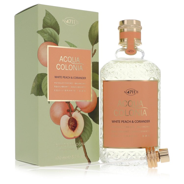 4711 Acqua Colonia White Peach & Coriander         Eau De Cologne Spray (Unisex)         Women       169 ml-0