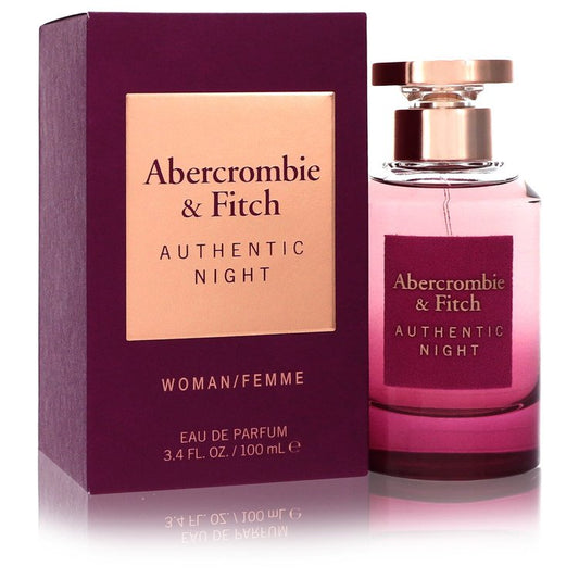 Abercrombie & Fitch Authentic Night         Eau De Parfum Spray         Women       100 ml-0