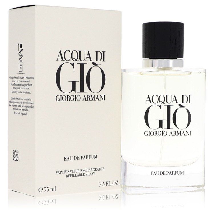 Acqua Di Gio         Eau De Parfum Refillable Spray         Men       75 ml-0