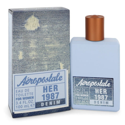 Aeropostale Her 1987 Denim         Eau De Toilette Spray         Women       100 ml-0