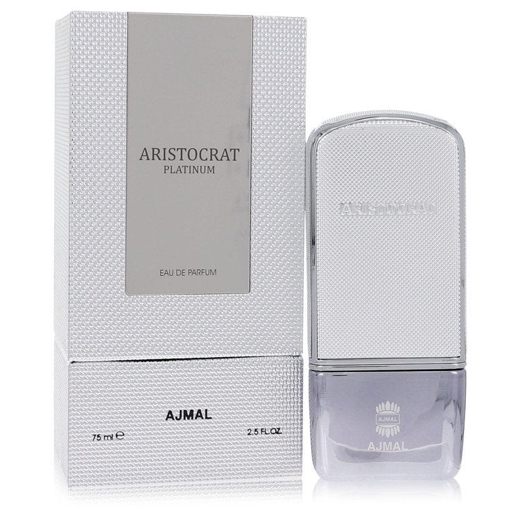 Ajmal Aristocrat Platinum         Eau De Parfum Spray         Men       75 ml-0