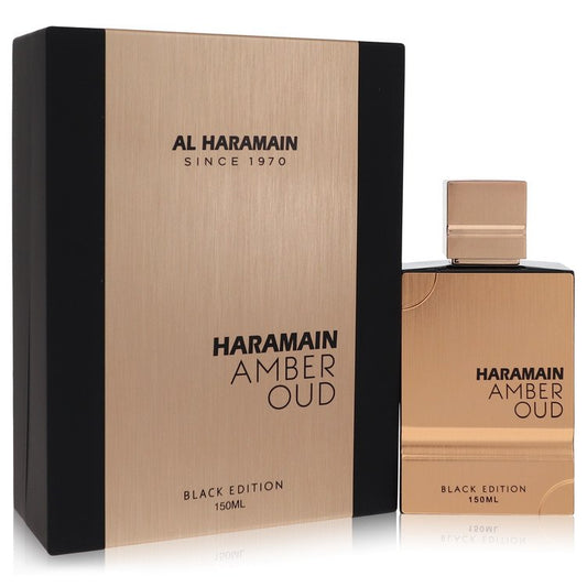 Al Haramain Amber Oud Black Edition         Gift Set - 5 oz Eau De Parfum Spray + 0.34 oz Refillable Spray         Men-0