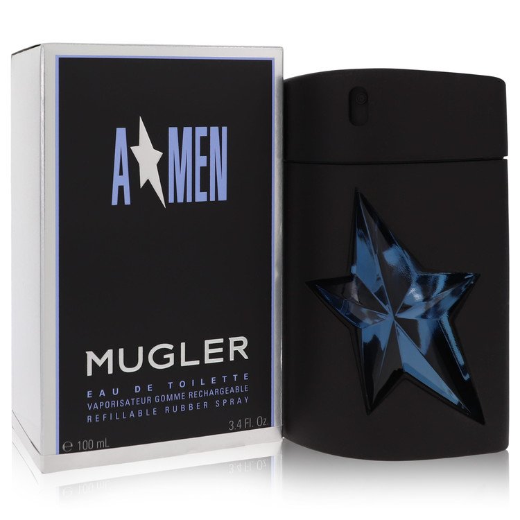 Angel         Eau De Toilette Spray Refillable (Rubber)         Men       100 ml-0