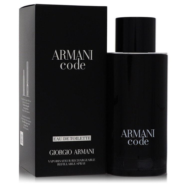 Armani Code         Eau De Toilette Spray Refillable         Men       125 ml-0