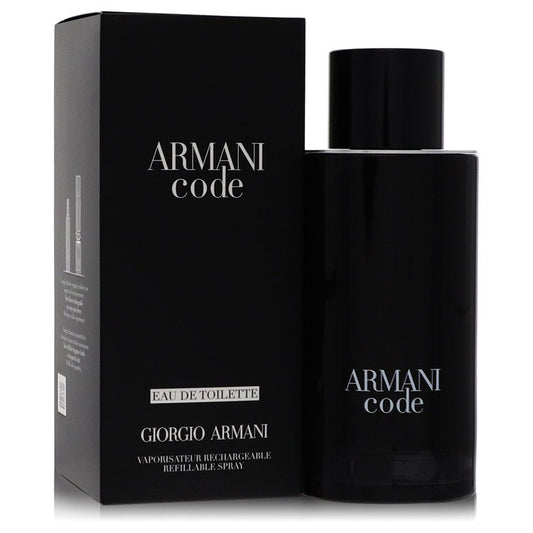 Armani Code         Eau De Toilette Spray Refillable         Men       125 ml-0