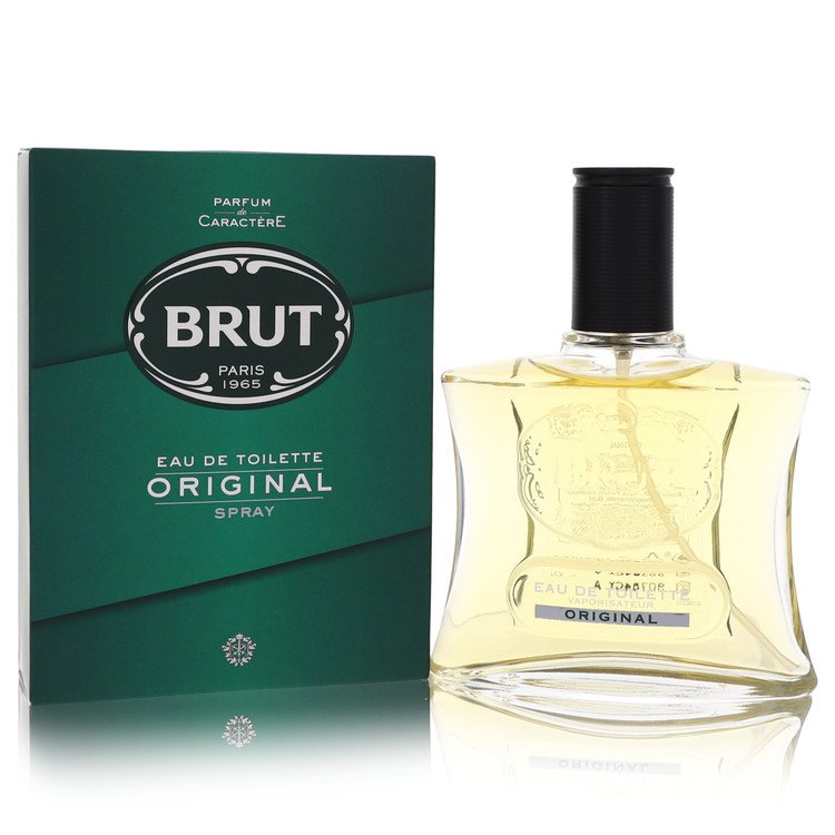 Brut         Eau De Toilette Spray (Original Glass Bottle)         Men       100 ml-0