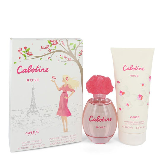 Cabotine Rose         Gift Set - 3.4 oz Eau De Toilette Spray + 6.7 oz Body Lotion         Women-0