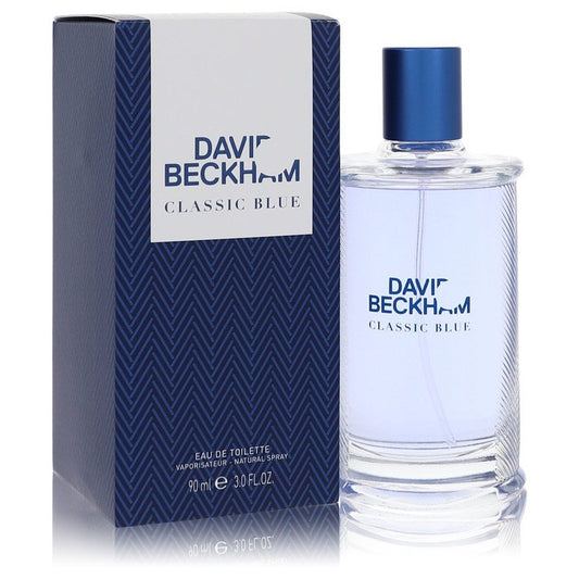 David Beckham Classic Blue         Eau De Toilette Spray         Men       90 ml-0