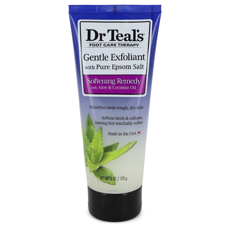 Dr Teal's Gentle Exfoliant With Pure Epson Salt         Gentle Exfoliant with Pure Epsom Salt Softening Remedy with Aloe & Coconut Oil (Unisex)         Women       177 ml-0