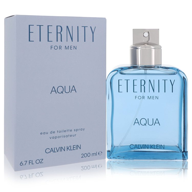 Eternity Aqua         Eau De Toilette Spray         Men       200 ml-0