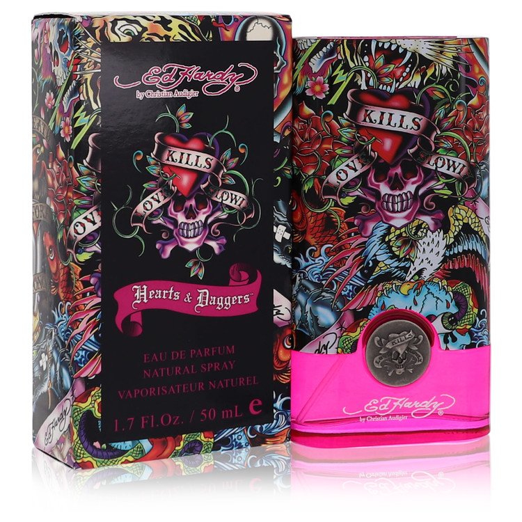 Ed Hardy Hearts & Daggers         Eau De Parfum Spray         Women       50 ml-0