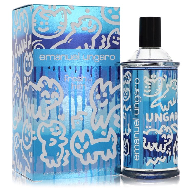 Emanuel Ungaro Fresh For Him         Eau De Toilette Spray         Men       100 ml-0