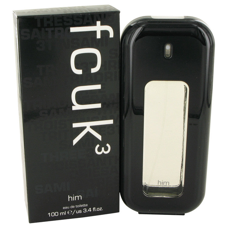 Fcuk 3         Eau De Toilette Spray         Men       100 ml-0