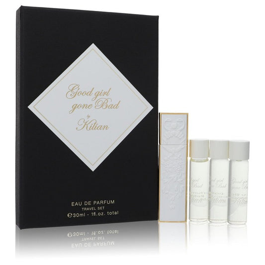 Good Girl Gone Bad         4 x 0.25 oz Travel Spray includes 1 White Travel Spray with 4 Refills         Women       4  x 7 ml-0