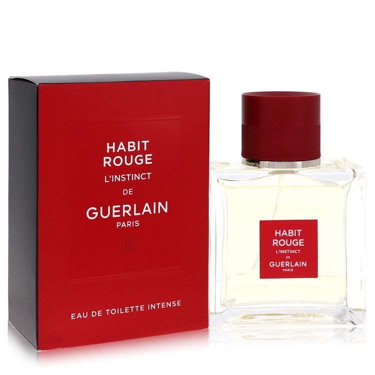 Habit Rouge L'instinct         Eau De Toilette Intense Spray         Men       50 ml-0