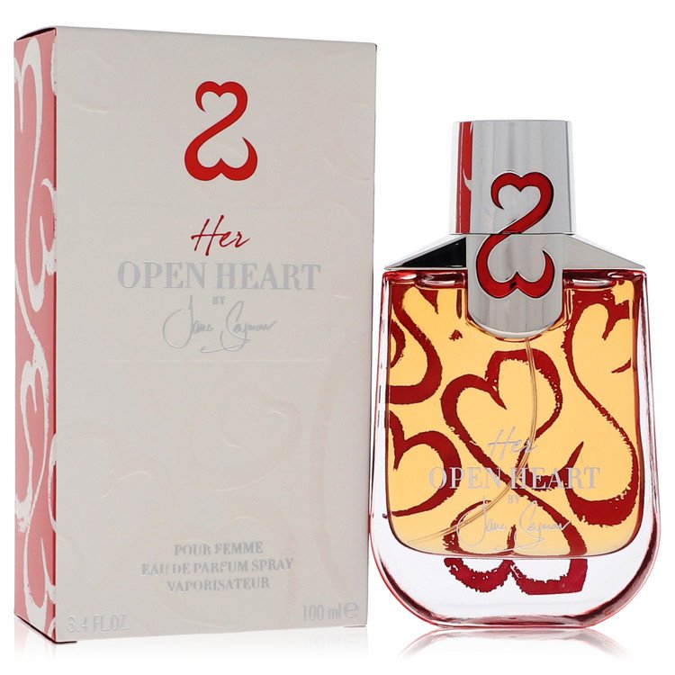 Her Open Heart         Eau De Parfum Spray with Free Jewelry Roll         Women       100 ml-0