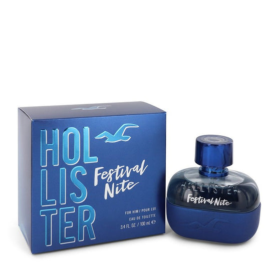 Hollister Festival Nite         Eau De Toilette Spray         Men       100 ml-0