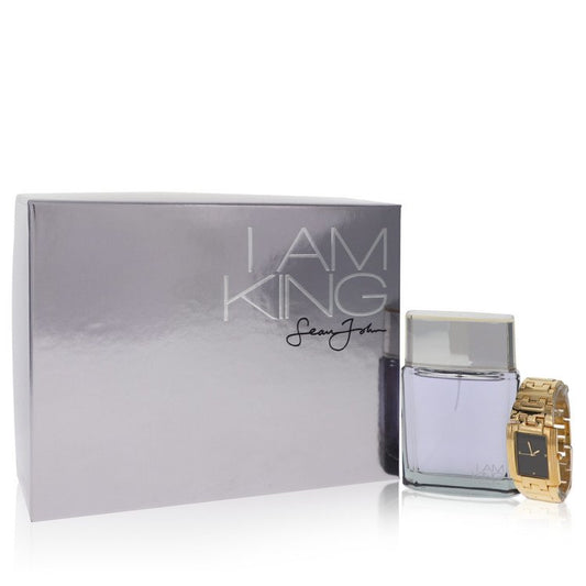 I Am King         Gift Set - 3.4 oz Eau De Toilette Spray + Watch         Men-0