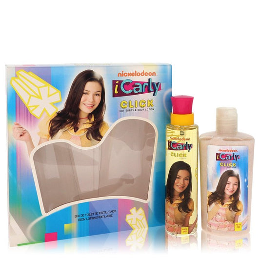 Icarly Click         Gift Set - 3.4 oz Eau De Toilette Spray + 8 oz Body Lotion         Women-0