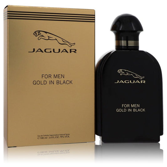 Jaguar Gold In Black         Eau De Toilette Spray         Men       100 ml-0