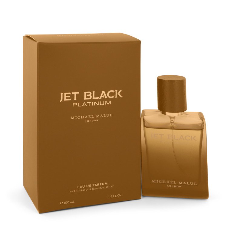 Jet Black Platinum         Eau De Parfum Spray         Men       100 ml-0