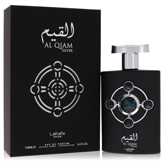 Lattafa Pride Al Qiam Silver         Eau De Parfum Spray         Men       100 ml-0