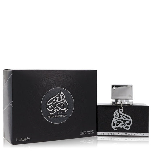 Lattafa Al Dur Al Maknoon Silver         Eau De Parfum Spray (Unisex)         Men       100 ml-0