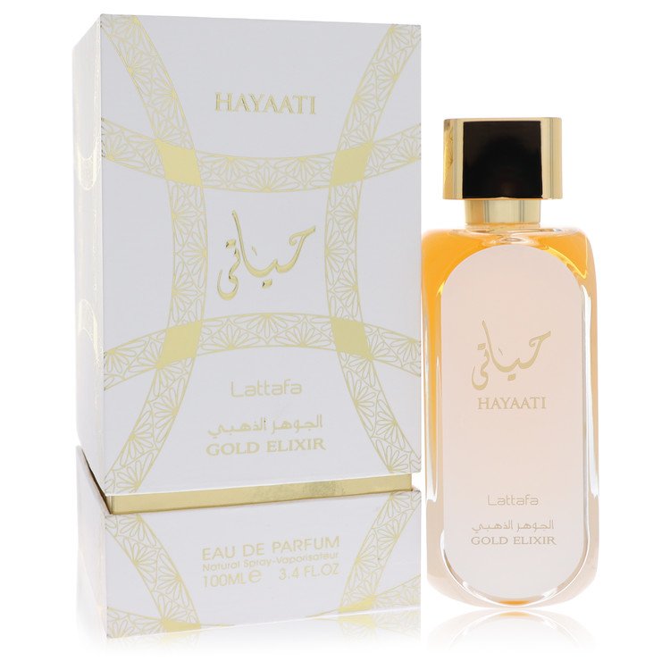 Lattafa Hayaati Gold Elixir         Eau De Parfum Spray (Unisex)         Women       100 ml-0