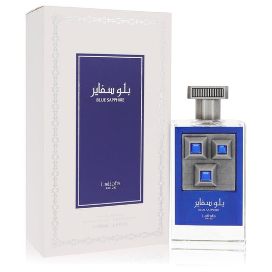 Lattafa Pride Blue Sapphire         Eau De Parfum Spray (Unisex)         Men       100 ml-0