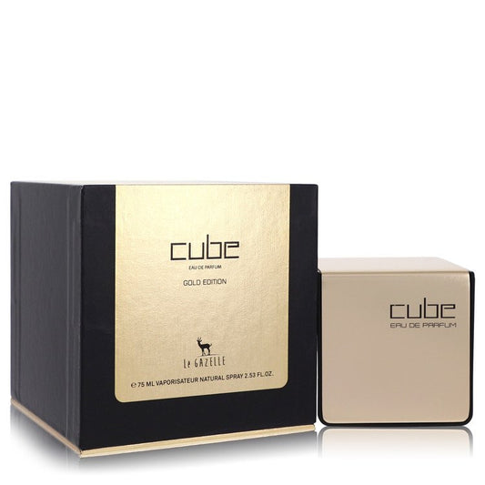 Le Gazelle Cube Gold Edition         Eau De Parfum Spray         Men       75 ml-0