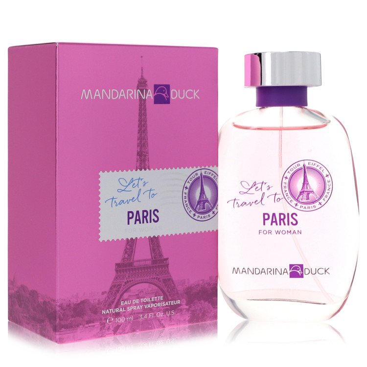 Mandarina Duck Let's Travel To Paris         Eau De Toilette Spray         Women       100 ml-0