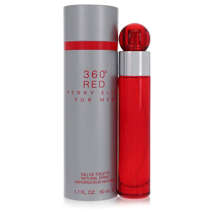 Perry Ellis 360 Red         Eau De Toilette Spray         Men       50 ml-0