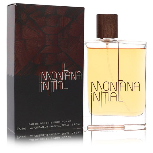 Montana Initial         Eau De Toilette Spray         Men       75 ml-0