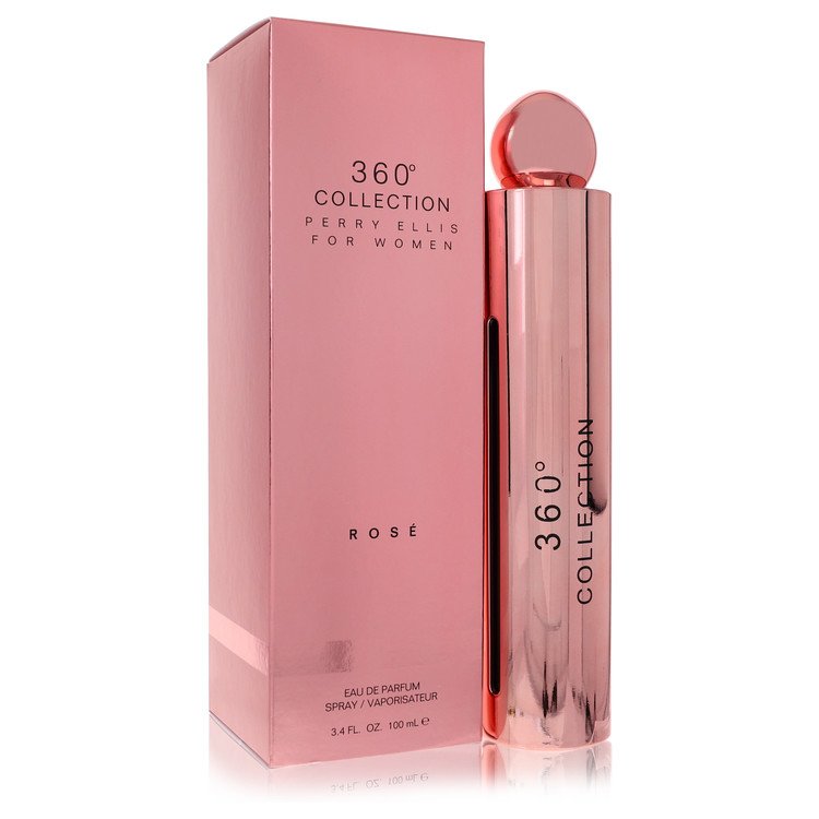 Perry Ellis 360 Collection Rose         Eau De Parfum Spray         Women       100 ml-0