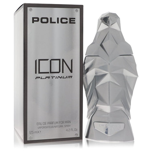 Police Icon Platinum         Eau De Parfum Spray         Men       125 ml-0