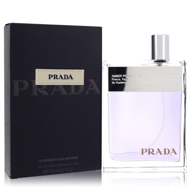 Prada Amber         Eau De Toilette Spray         Men       100 ml-0