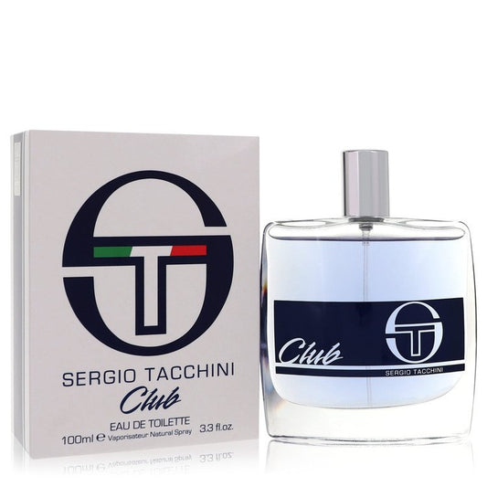 Sergio Tacchini Club         Eau DE Toilette Spray         Men       100 ml-0