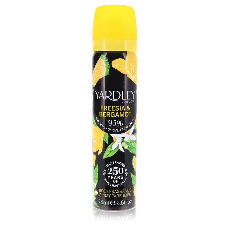 Yardley Freesia & Bergamot         Body Fragrance Spray         Women       77 ml-0