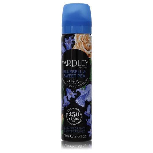 Yardley Bluebell & Sweet Pea         Body Fragrance Spray         Women       77 ml-0