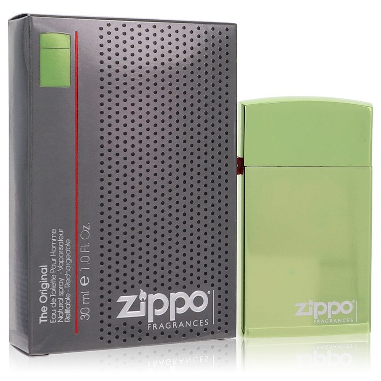 Zippo Green         Eau De Toilette Refillable Spray         Men       30 ml-0