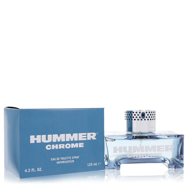 Hummer Chrome         Eau De Toilette Spray         Men       125 ml-0