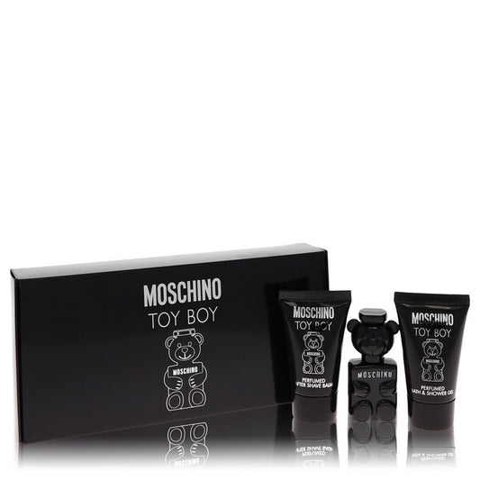 Moschino Toy Boy         Gift Set - .17 oz Mini EDP + .8 oz Shower Gel + .8 oz After Shave Balm         Men-0
