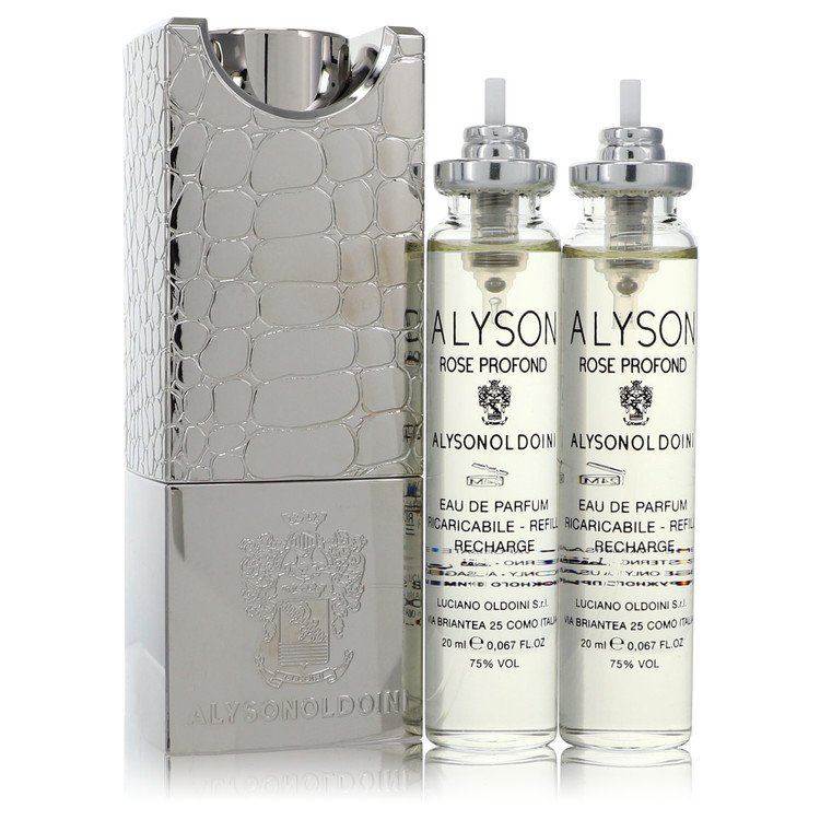 Rose Profond         Eau De Parfum Refillable Spray Includes 3 x 20 ml Refills and Atomizer         Women       60 ml-0