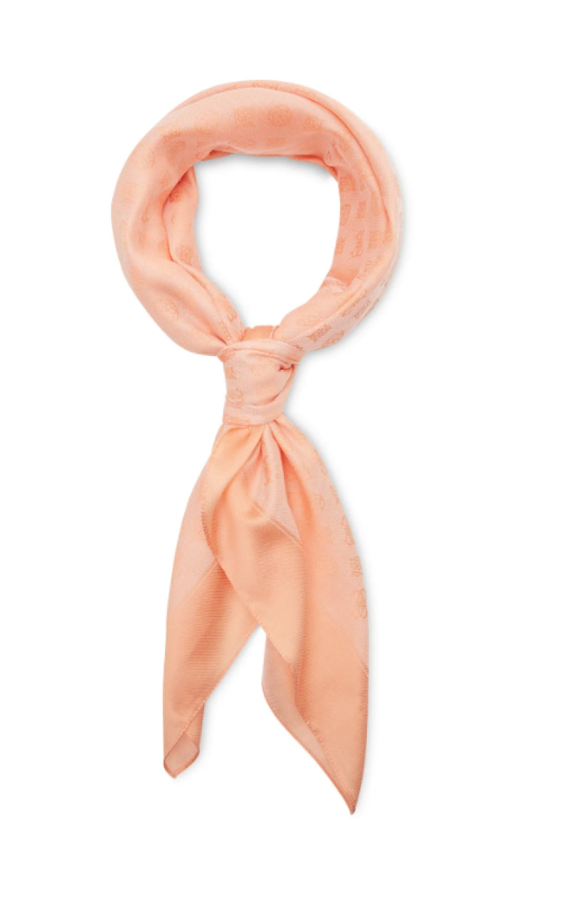 Guess, Helaina Kefiah, Scarf, Coral, 4G Logo, AW8850 POL03, 135 x 135 cm, For Women-0