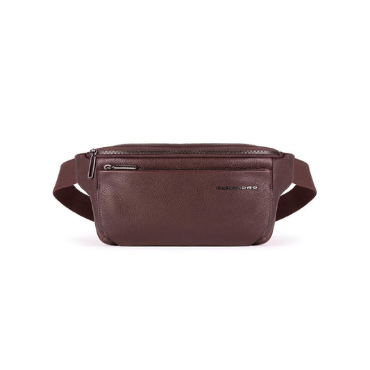 Piquadro, Piquadro, Leather, Fanny Pack, Brown, For Men-0